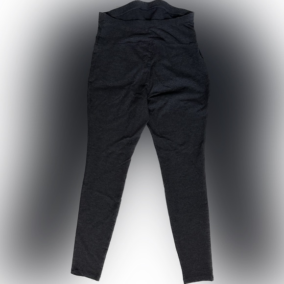 Gray Maternity Leggings Old Navy - Picture 2 of 3
